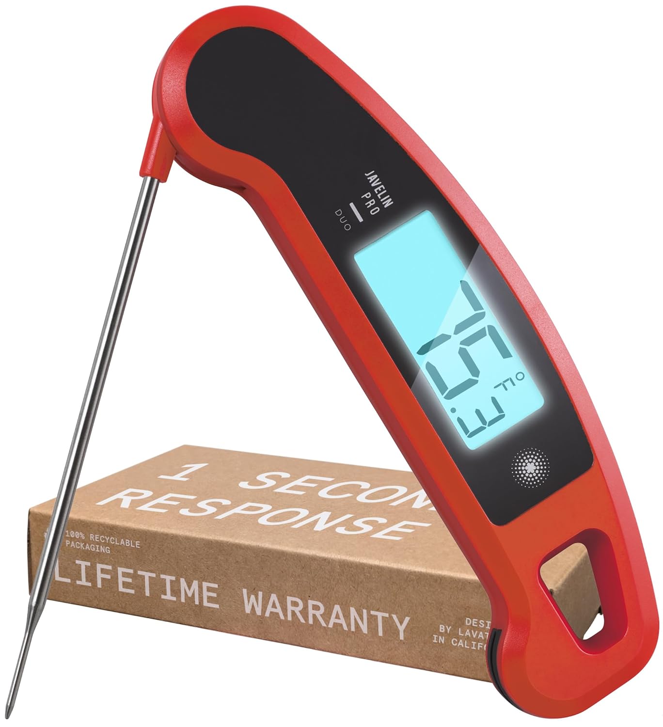 Ultra-Fast Digital Meat Thermometer for Grill & Cooking