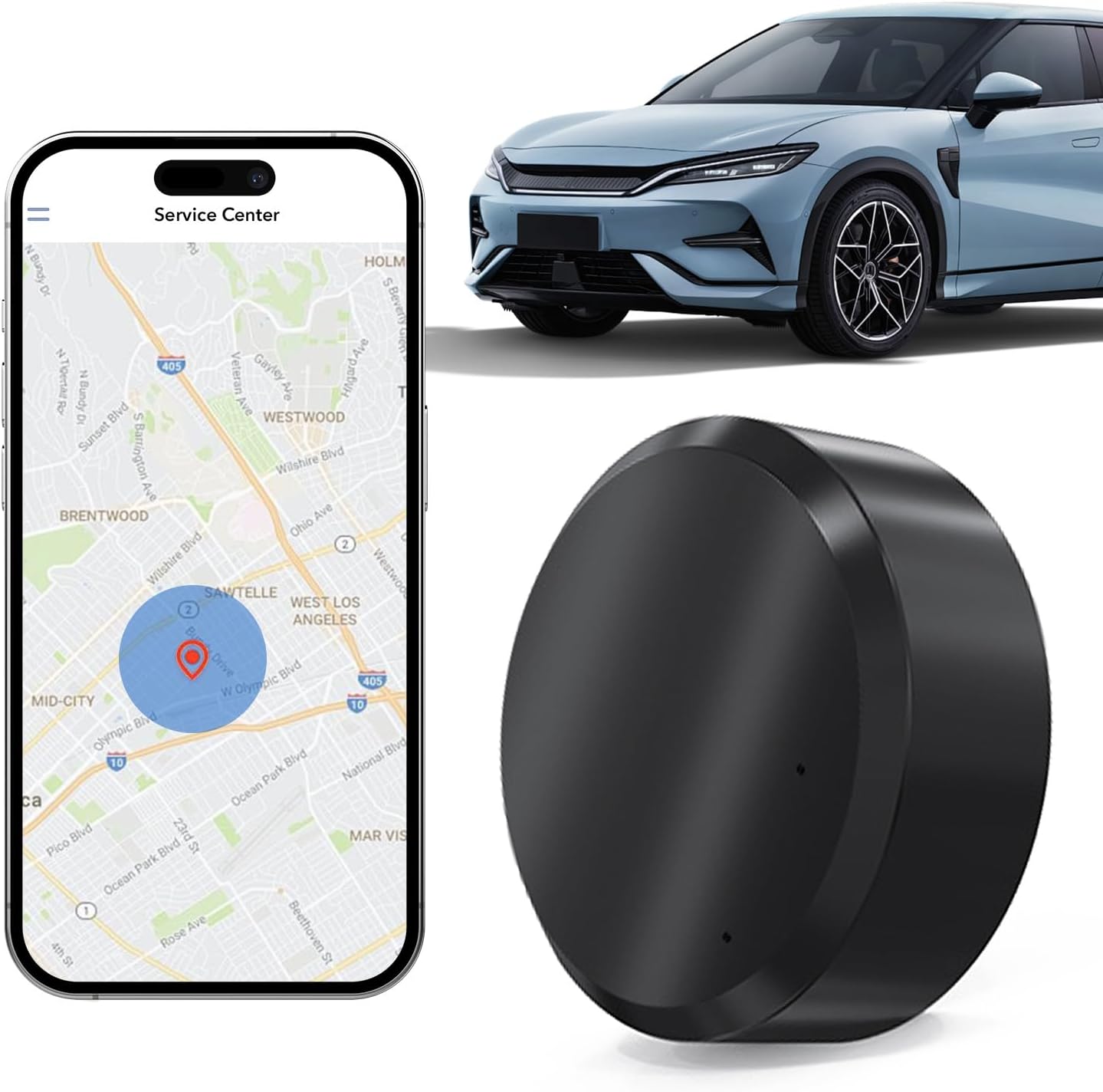 Mini GPS Tracker for Vehicles with Real-Time Tracking Features
