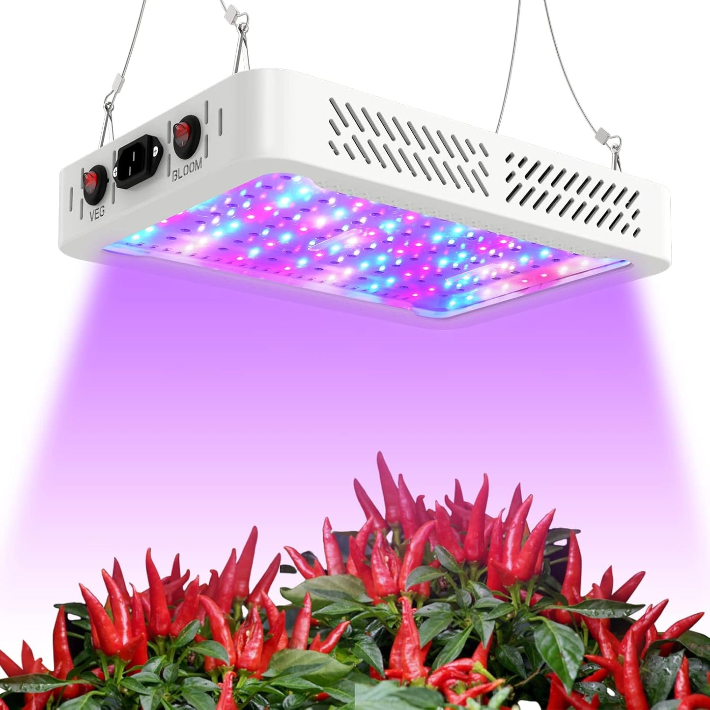 1000w LED Grow Light for Indoor Plants - Full Spectrum Lamp