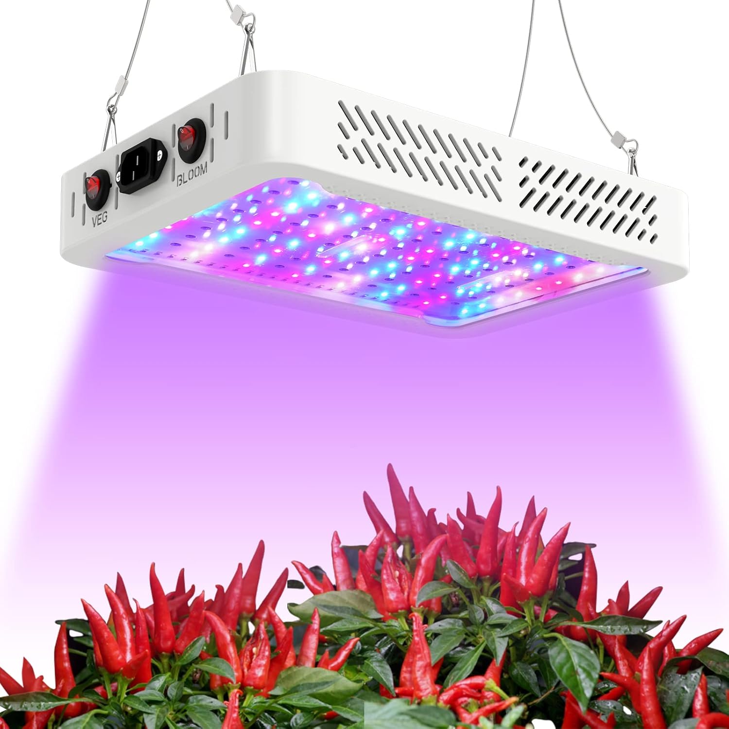 1000w LED Grow Light for Indoor Plants - Full Spectrum Lamp