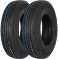 Set of 2 Hykolity Trailer Tires ST175/80R13 Load Range D - Durable