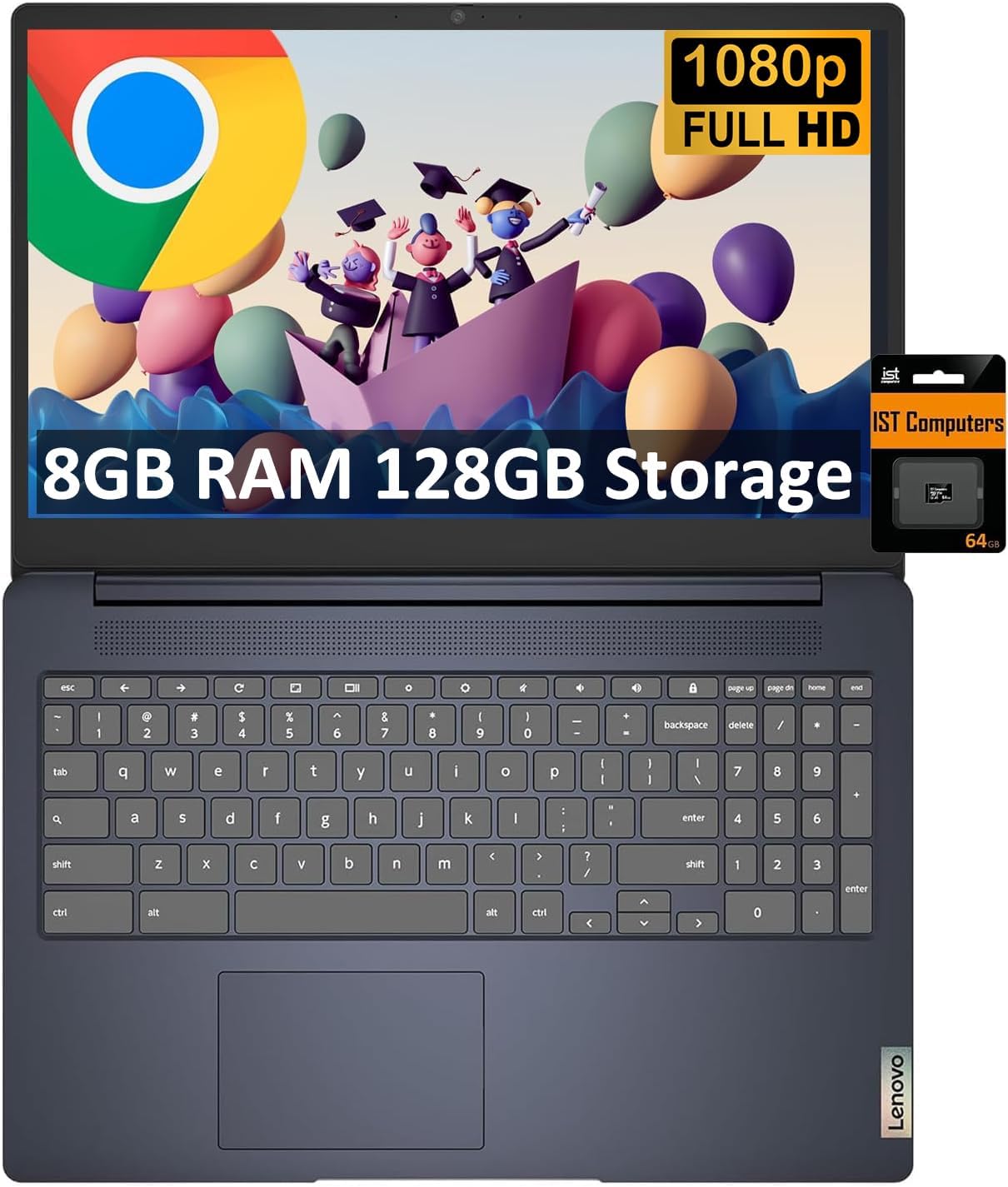 Lenovo Chromebook 15 Ideapad 3i: Portable, Productive Laptop