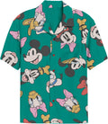 Disney Men's Mickey and Friends Button Down Shirt - Bright Park Shirt