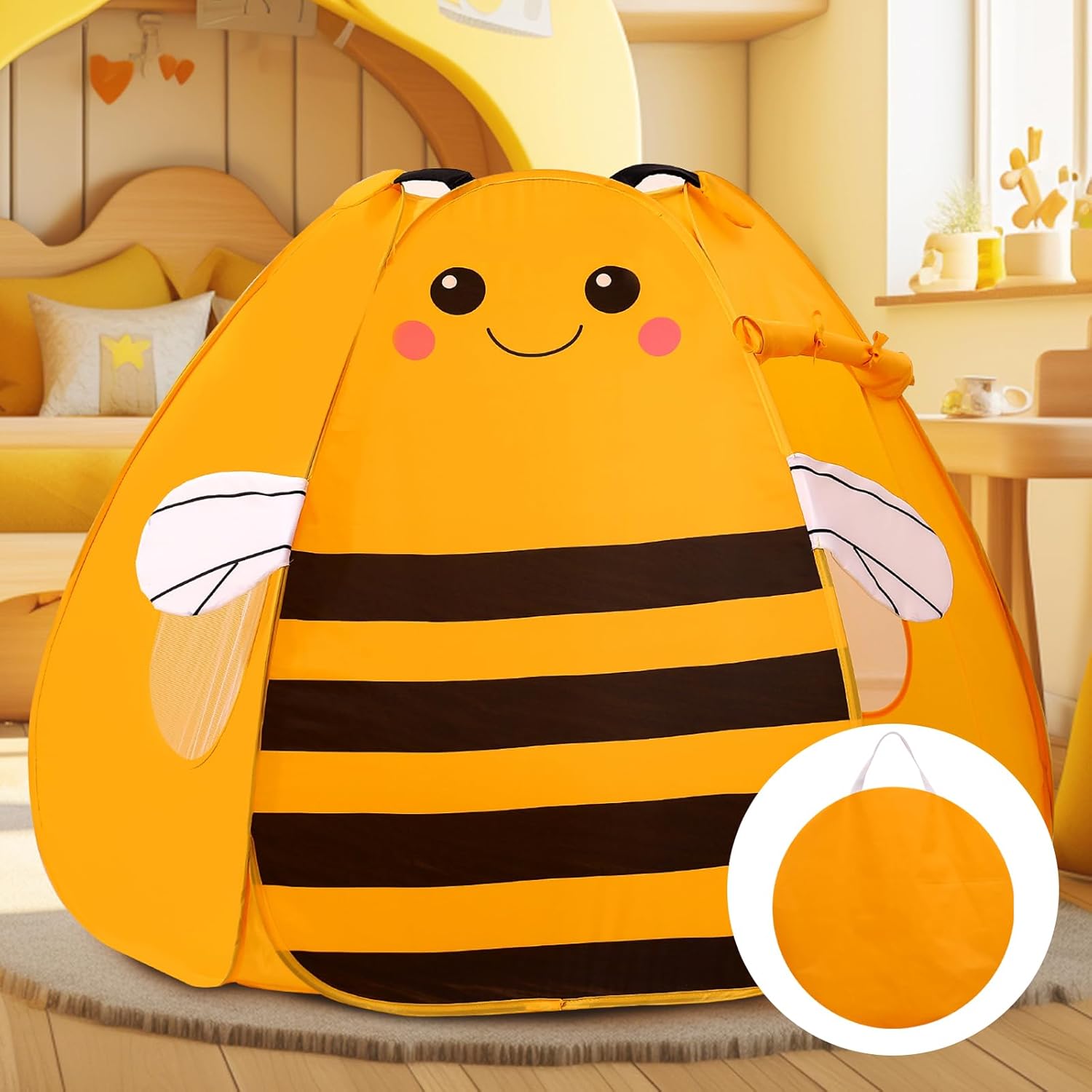 Bee Kids Tent - Fun Indoor/Outdoor Playhouse