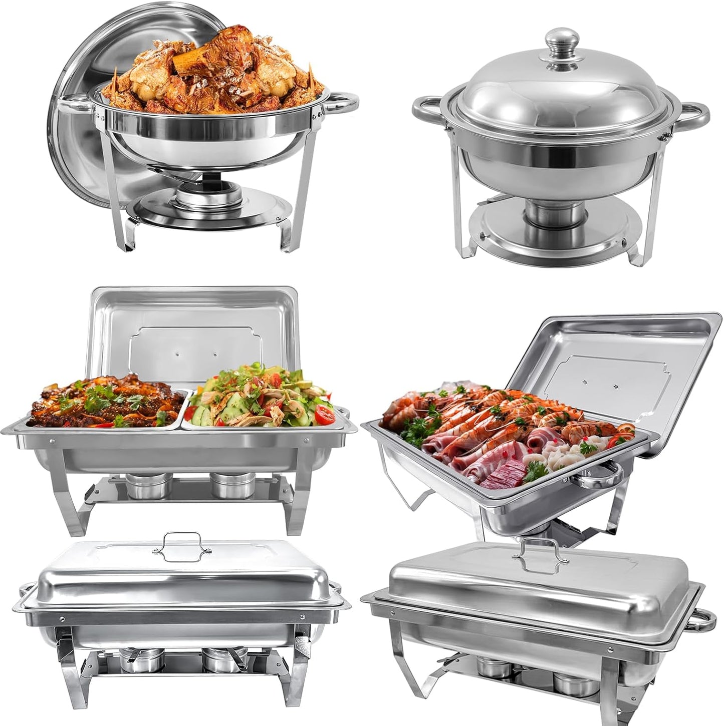 Chafing Dish Buffet Set for Catering Events and Parties