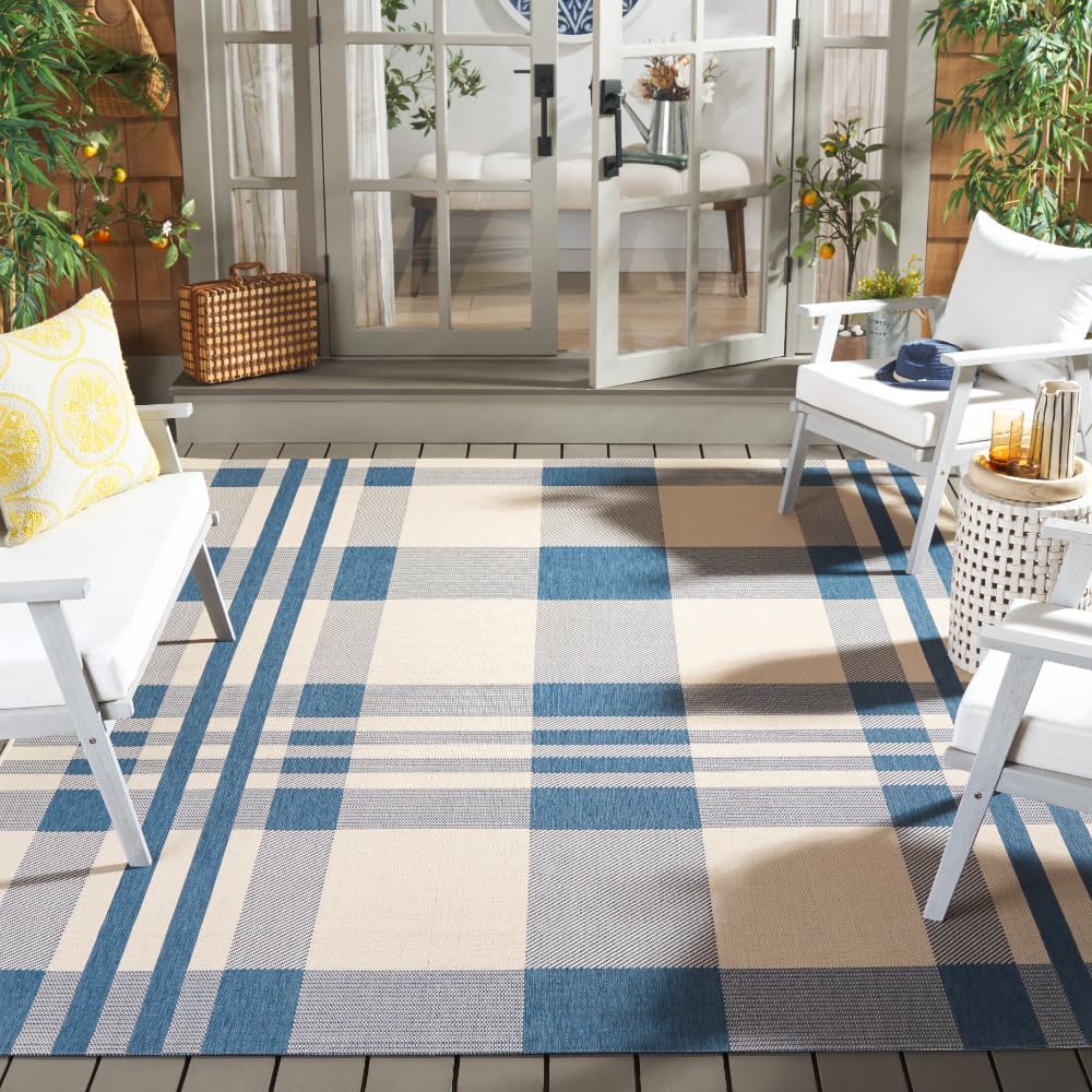 SAFAVIEH Courtyard Collection Area Rug - Stylish & Durable