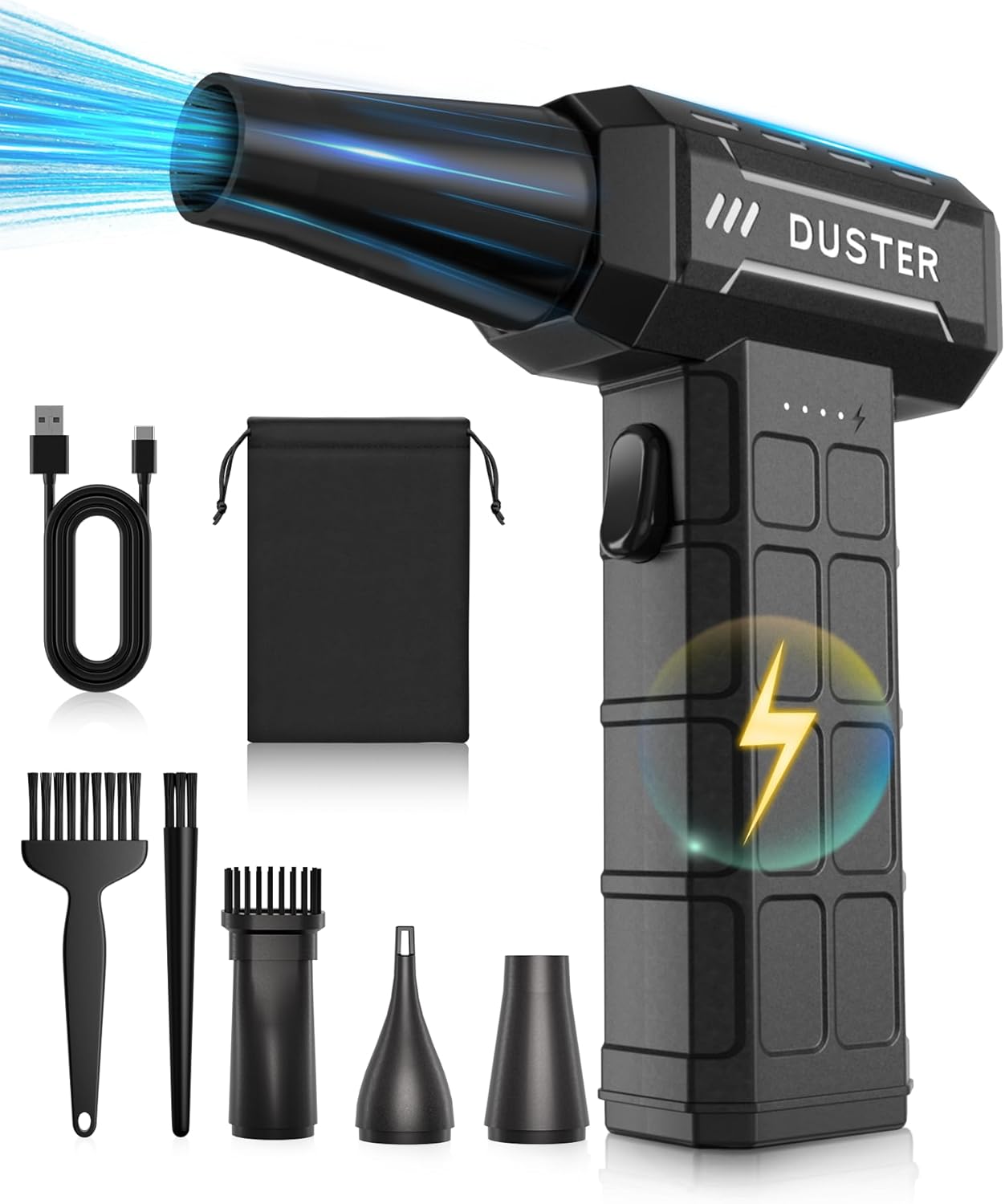 Turbo Jet Cordless Air Blower - Rechargeable Power