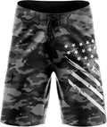 American Flag Board Shorts - Tactical Pro Supply Men's Swim Trunks
