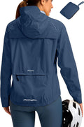Women's Cycling Rain Jacket - Waterproof, Lightweight & Packable