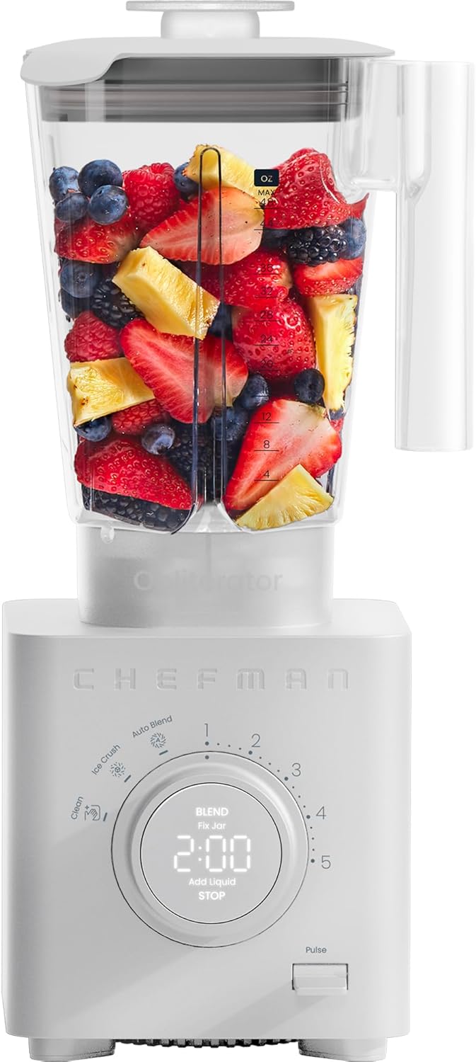 Chefman Obliterator 48 oz Blender: Powerful Smoothie Maker