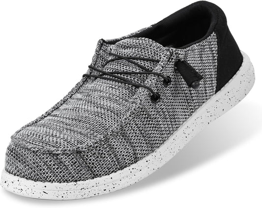Steel Toe Shoes for Men Lightweight Slip On Safety Work Shoes