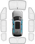 KMF Full Window Sun Shades for Jeep Grand Cherokee 2022-2025 - Privacy