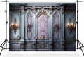 Kate 7ft x 5ft European Style Retro Castle Wall Backdrop - Portrait