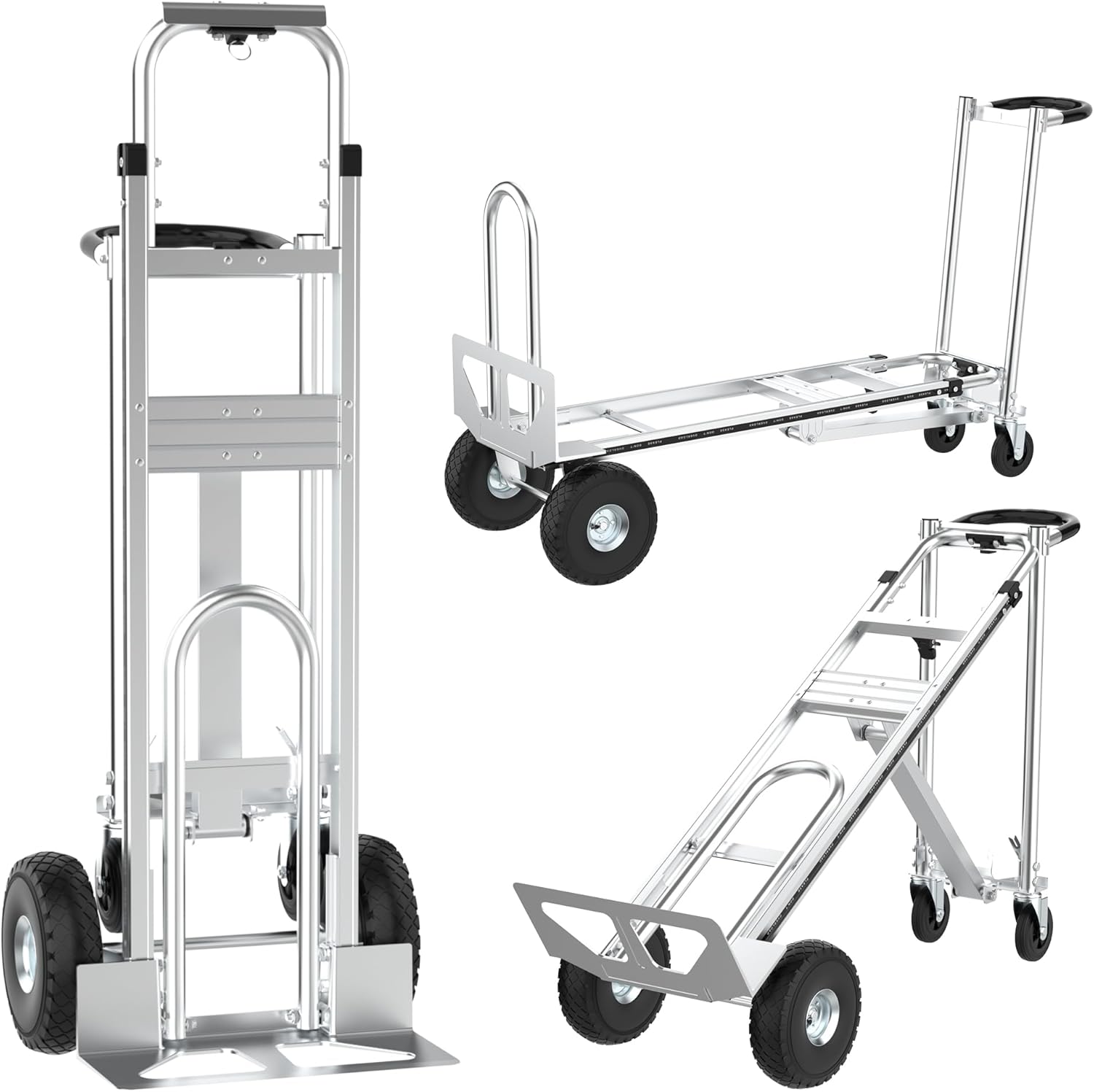 3 in 1 Convertible Hand Truck for Heavy Duty Moving Tasks