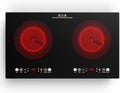 VBGK Electric cooktop 24 in 2-Burner 110V Stove - Dual Zone Heat