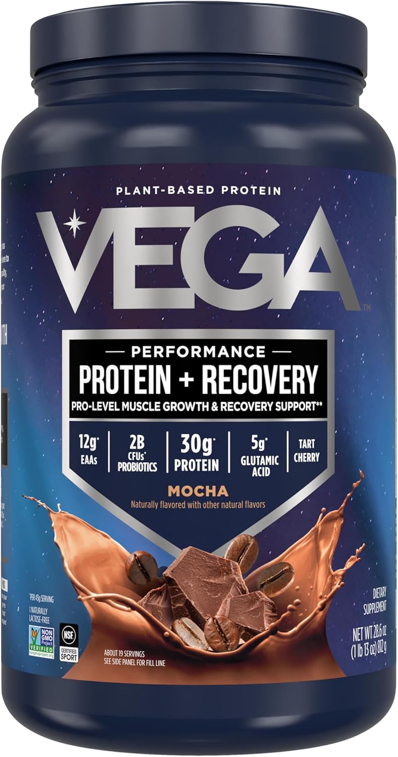 Vega Sport Vegan Protein Powder for Recovery and Shakes