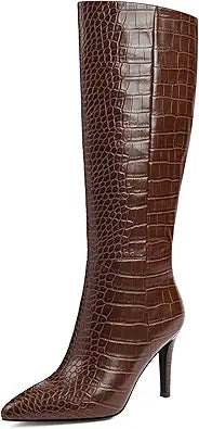 Modatope Knee High Boots for Women - Stylish Stiletto Heels