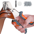 Heavy Duty Grommet Tool Kit 1/4 in 6mm Grommets - Portable Press