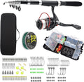 Fishing Pole Combo Set 2.1m Telescopic Rod with 145pcs Kit - Starter