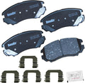 Bendix Priority1 CFC924 Ceramic Brake Pad Set - Quiet, OE Fit