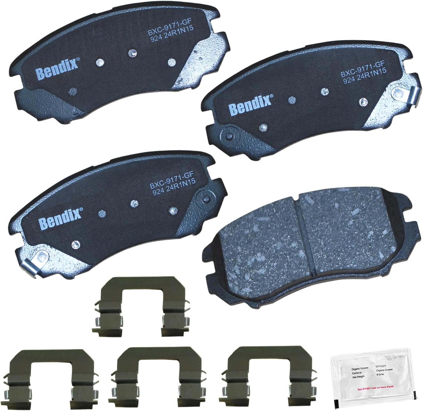 Bendix Priority1 CFC924 Disc Brake Pad Set for Select Models