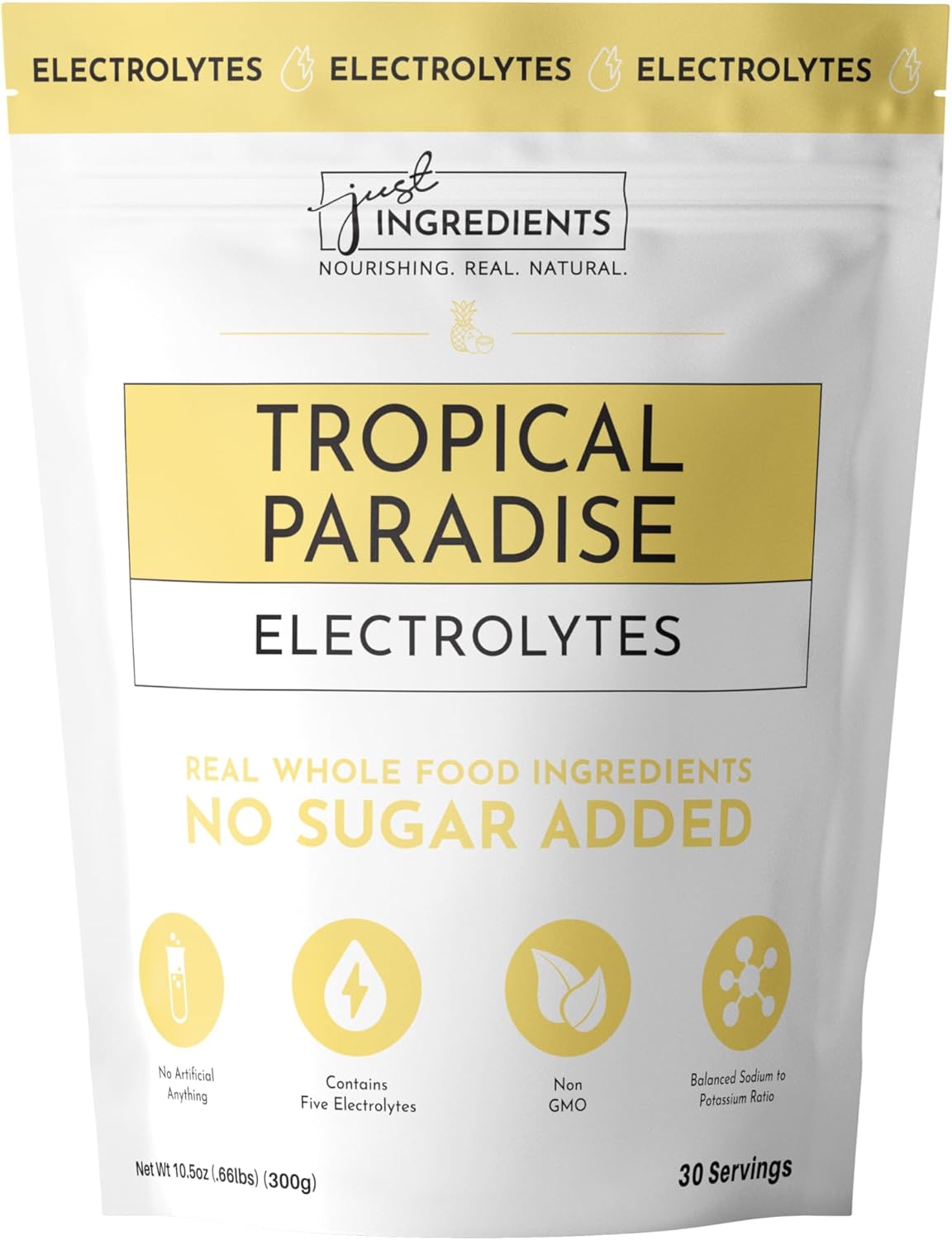 Tropical Paradise Electrolytes Drink Mix for Hydration and Recovery