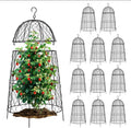 12Pcs Garden Cloche for Plants - Large Wire Plant Cages for Pest