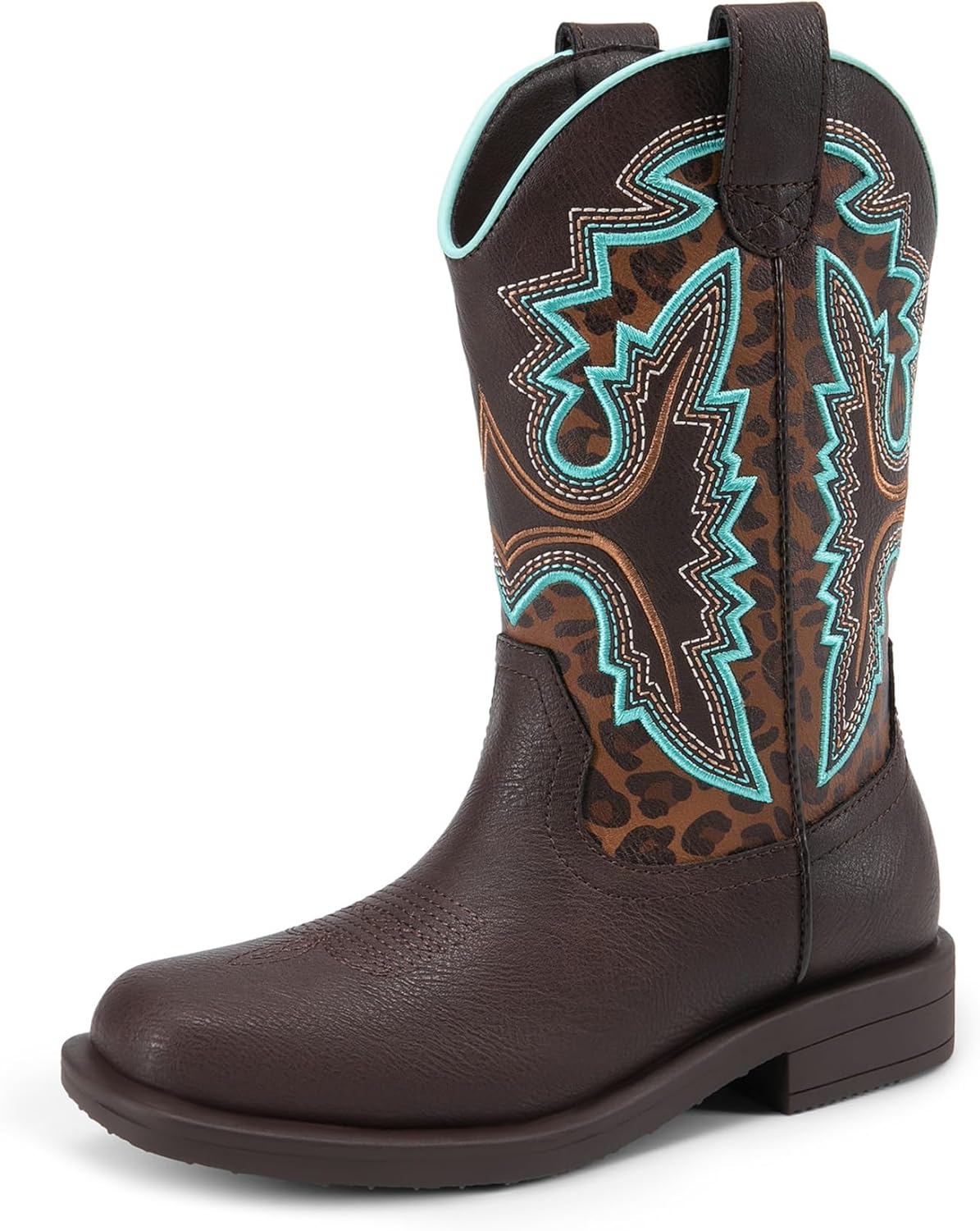 Boys Girls Cowboy Boots Toddler Mid Calf Western Style Boots