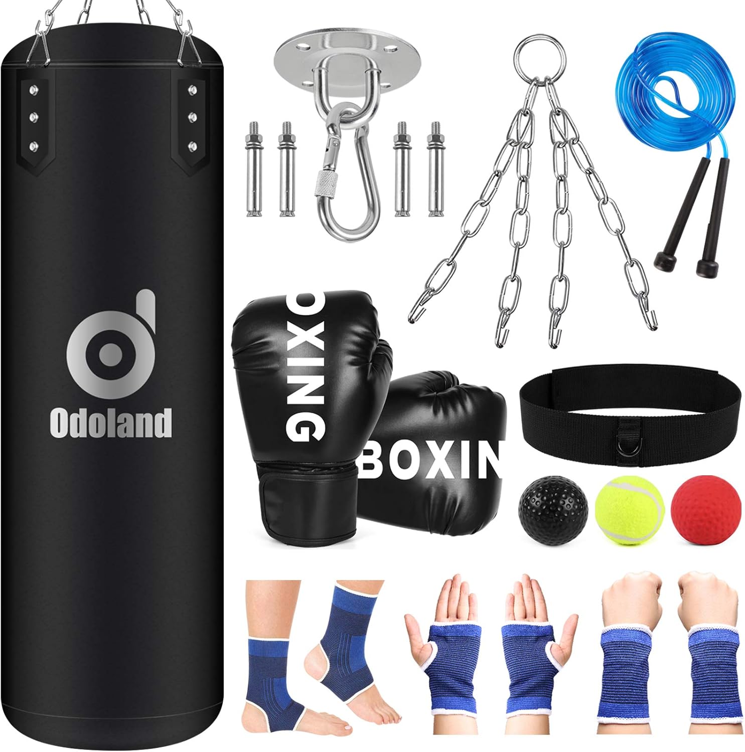 Odoland Kids Punching Bag Set - Ultimate Training Kit