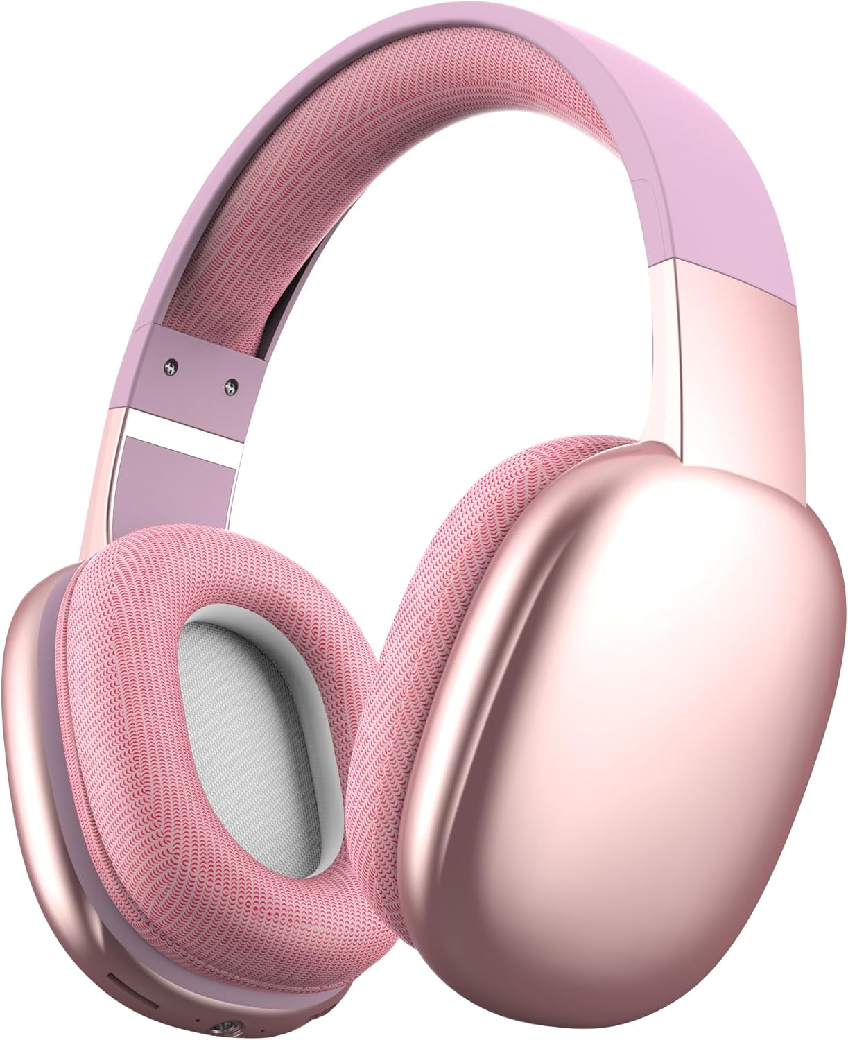 Gabba Goods Wireless Over Ear Bluetooth Headphones - Noise Reduction for Ultimate Immersion (Pink)