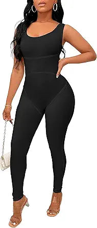 TOPSRANI Womens One Piece Jumpsuits for Sexy Club Outfits