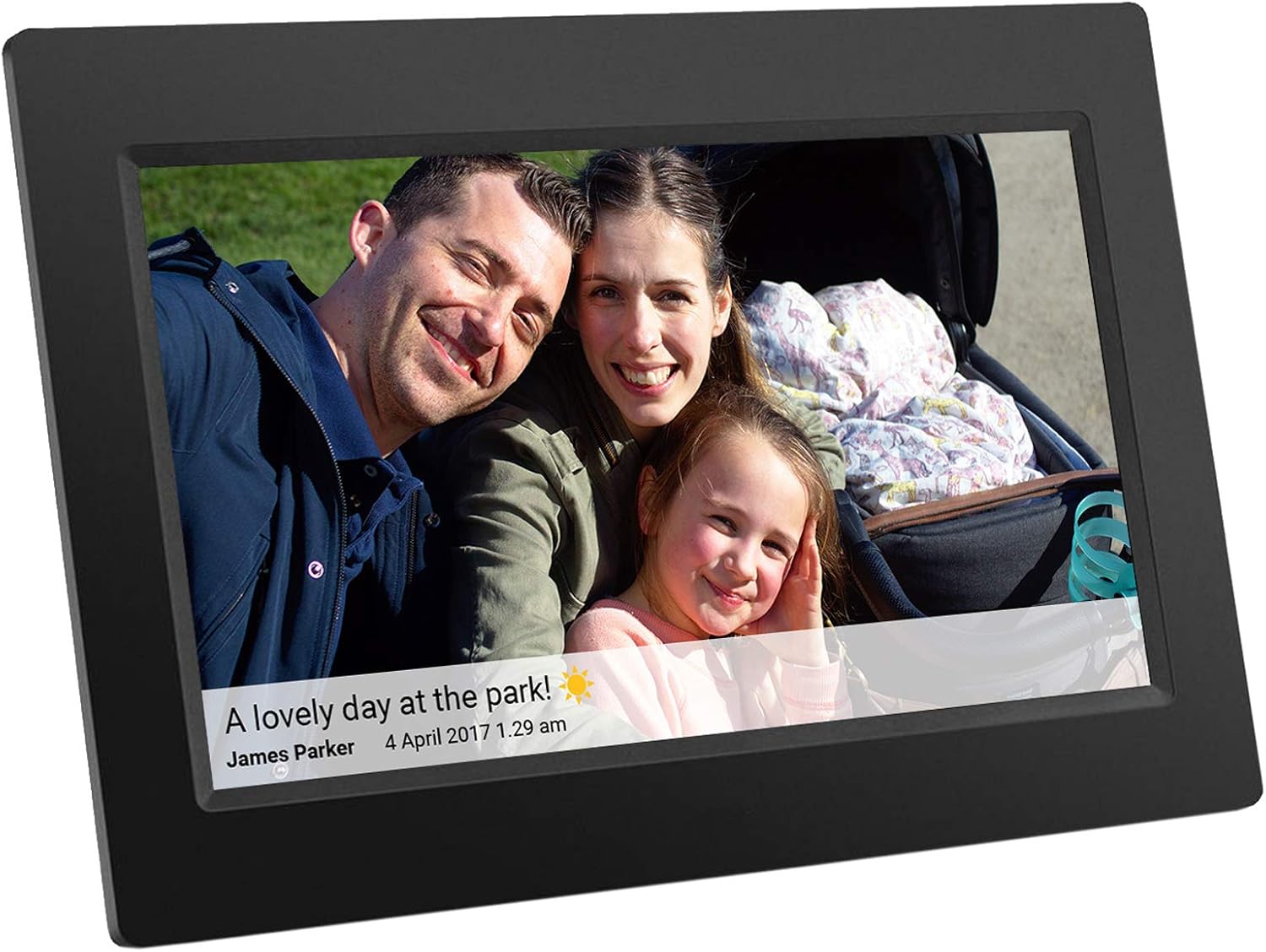 10 Inch WiFi Digital Picture Frame with Touchscreen Display
