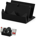 Desktop Keyboard & Dual PC Mouse Stand Holder - Compact Desk Organizer