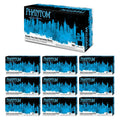 Phantom 6 mil Latex Powder Free Exam Gloves for Various Uses