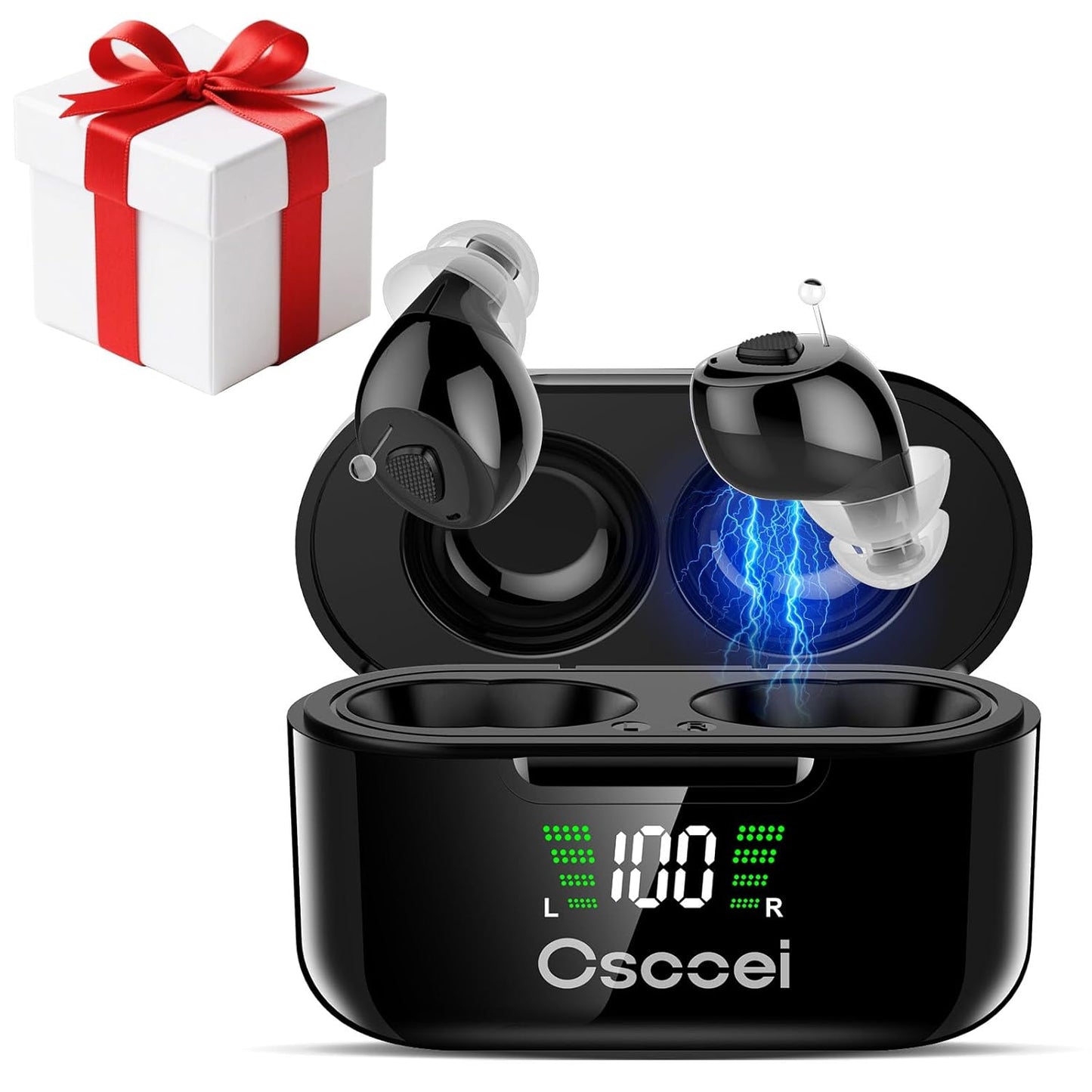 Invisible In-Ear Hearing Aids with Noise Cancellation for Seniors