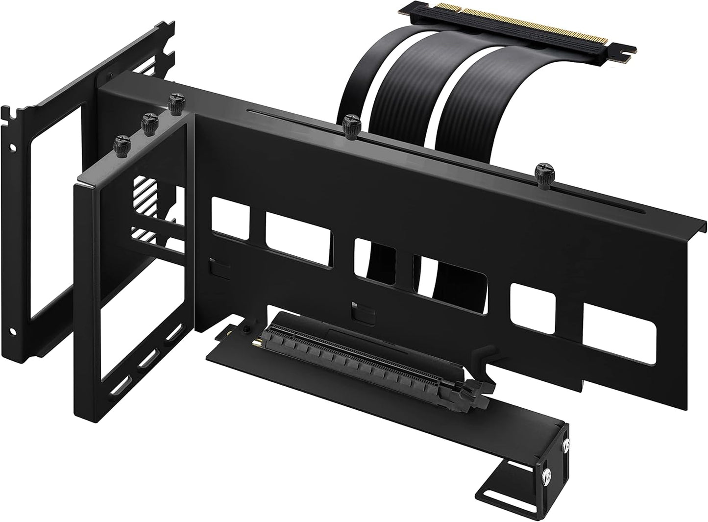 EZDIY-FAB Vertical GPU Mount Bracket with ARGB LED Module