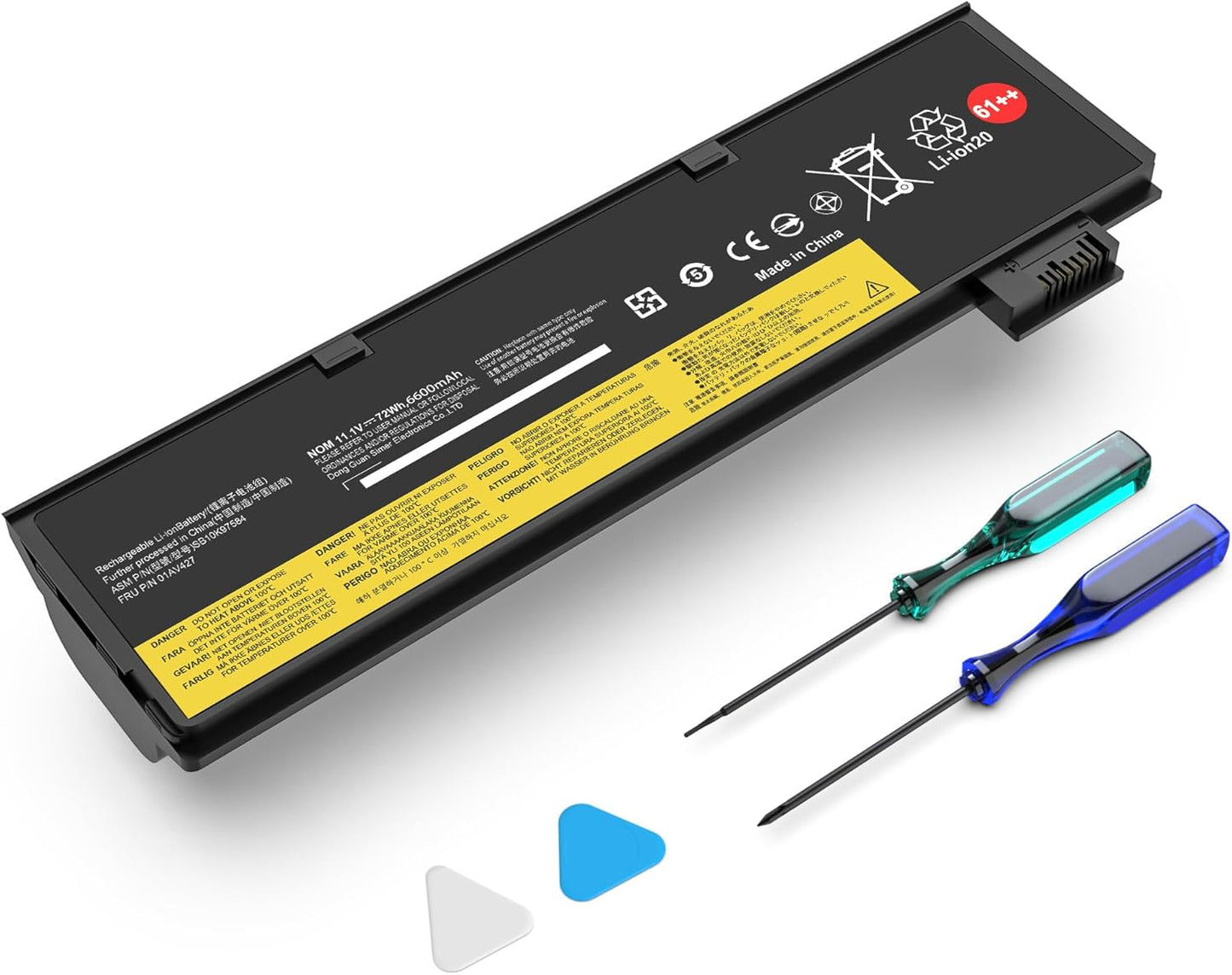 72Wh 61++ 01AV427 Laptop Battery for Lenovo ThinkPad Series