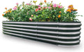 Gardmax Galvanized Raised Garden Bed 8ft - Durable, Easy Assembly
