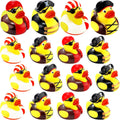 Lewtemi 48 Pcs 2 in Mini Pirate Rubber Ducks - Party Bath Favors