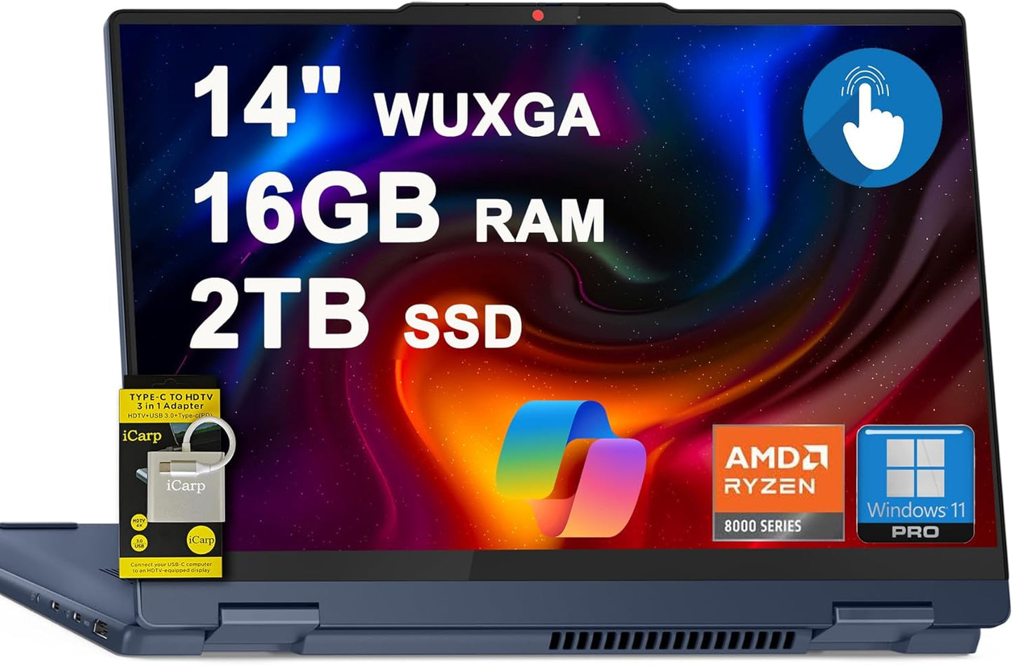 Lenovo IdeaPad Flex 5i 2-in-1 Laptop with Ryzen 7 and 2TB SSD