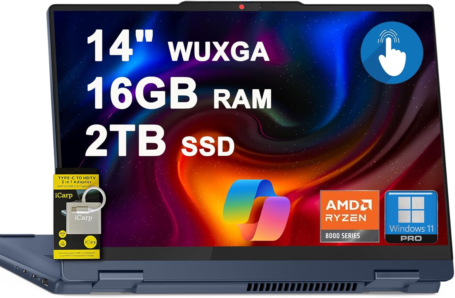 Lenovo IdeaPad Flex 5i 2-in-1 Laptop with Ryzen 7 and 2TB SSD