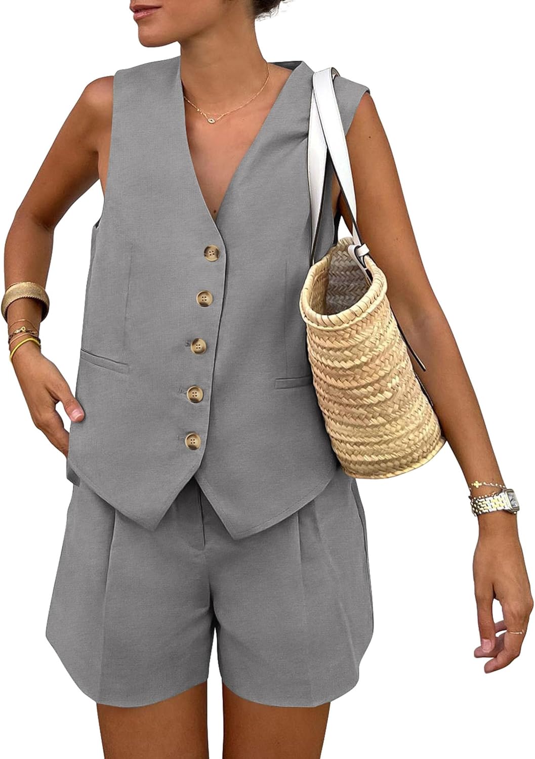 PRETTYGARDEN Women's Summer 2 Piece Outfits for Stylish Comfort