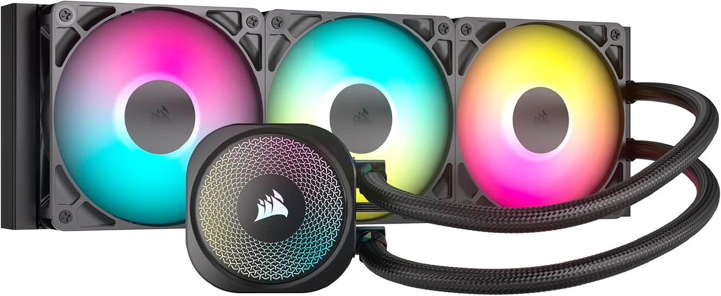 CORSAIR Nautilus 360 RS ARGB Liquid CPU Cooler for Optimal Cooling