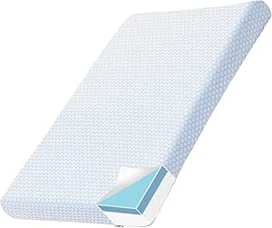 DIBAKO Pack and Play Mattress for Baby with Dual Sided Comfort