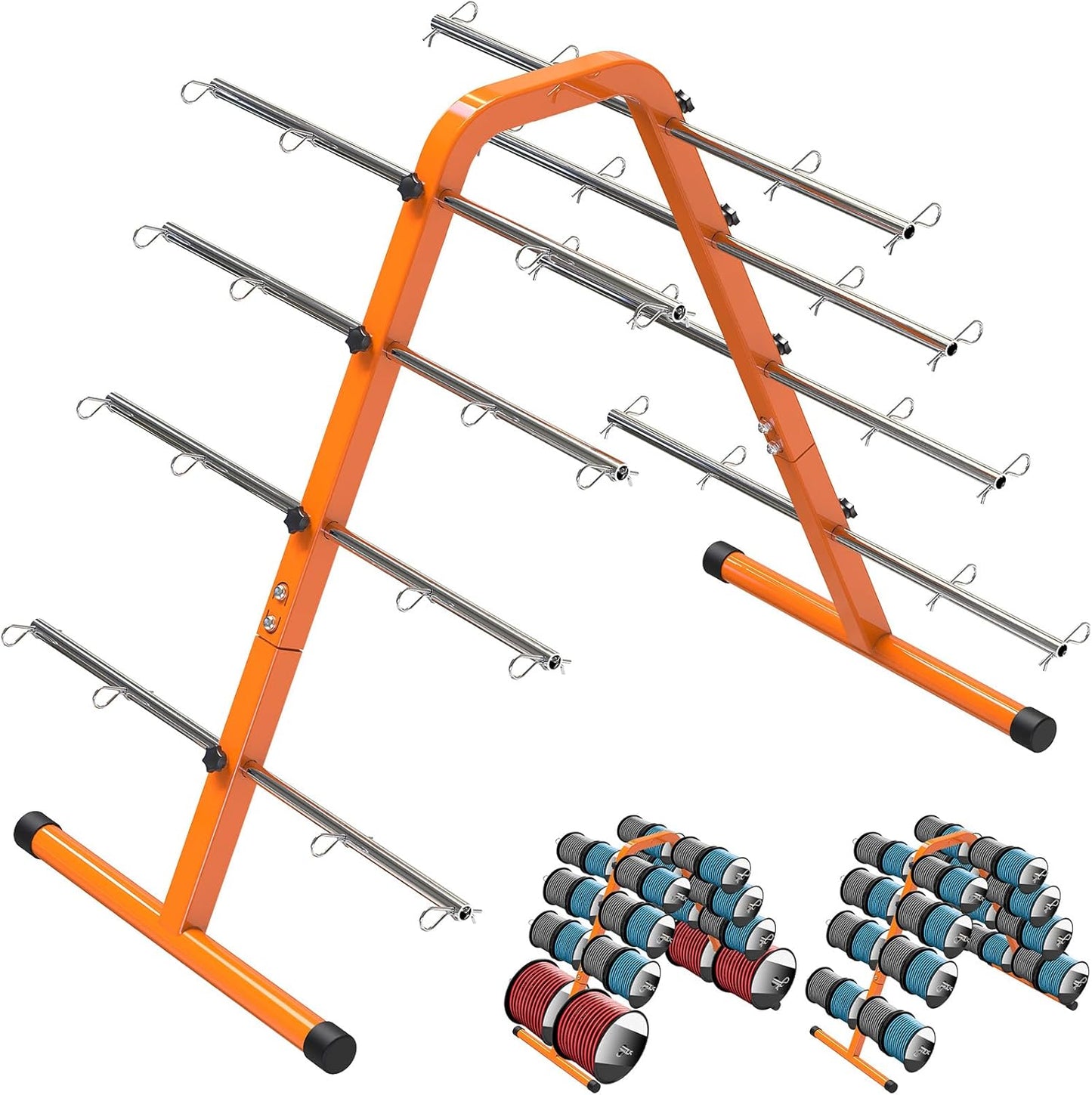 SELEWARE Portable Wire Spool Caddy for Effortless Cable Dispensing