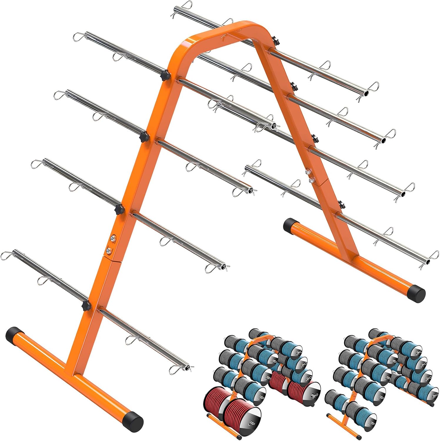 SELEWARE Portable Wire Spool Caddy for Effortless Cable Dispensing
