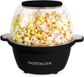 Nostalgia Popcorn Popper - Quick Heat - Makes 8 Cups - Kernel Cup - Entertain in Style