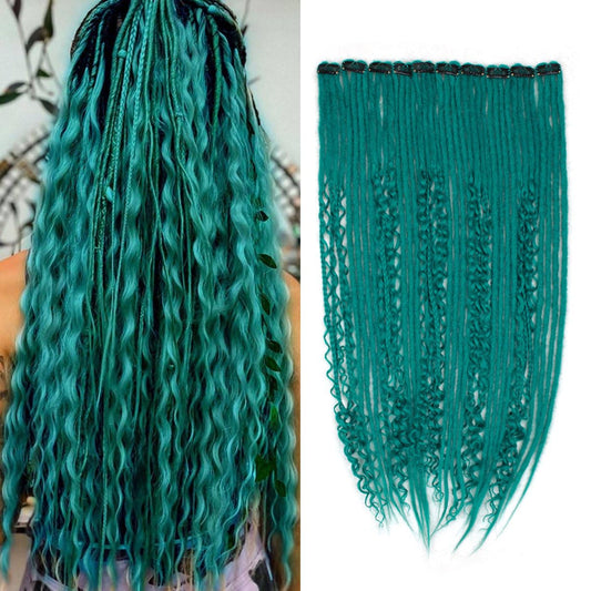 24 Inch Clip in Dreadlock Hair Extensions for Effortless Style