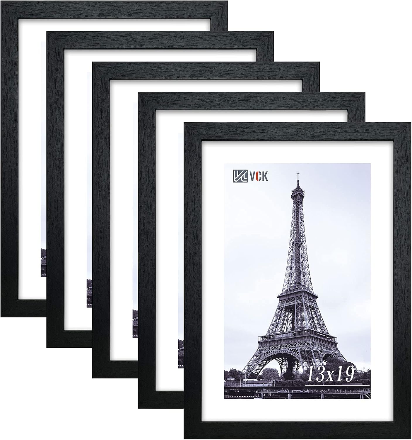 VCK 13x19 Inch Poster Frame Set of 5 for Wall Decoration