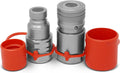 Summit Hydraulics 1/2ft Skid Steer Flat Face Quick Connect Set